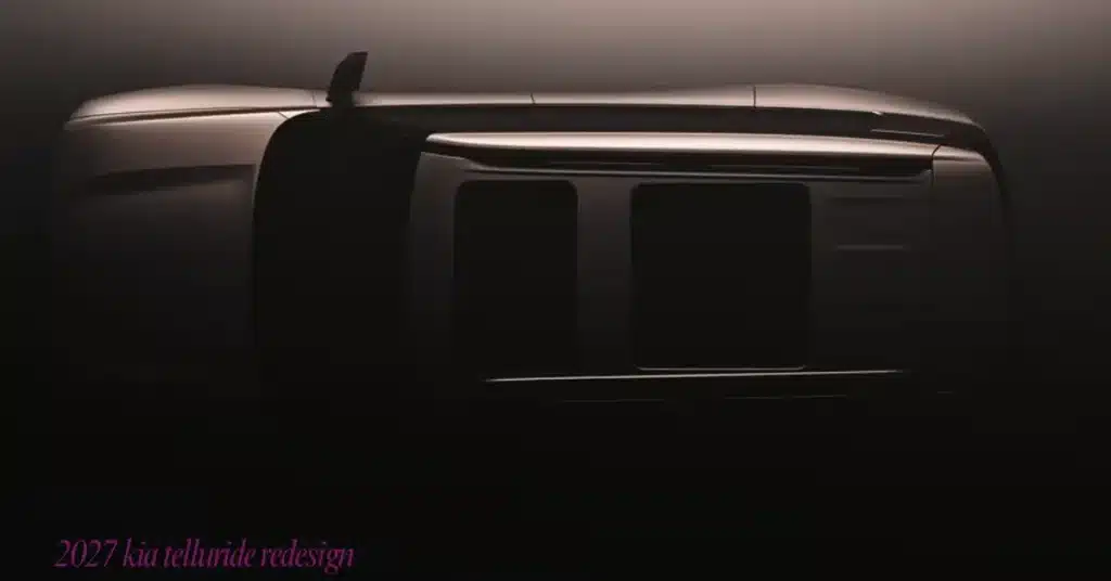 2027 kia telluride redesign 1 2027 Kia Telluride redesign