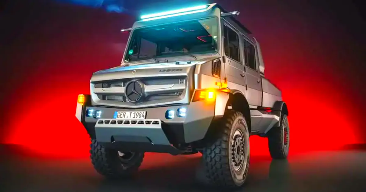Mercedes Luxury Truck