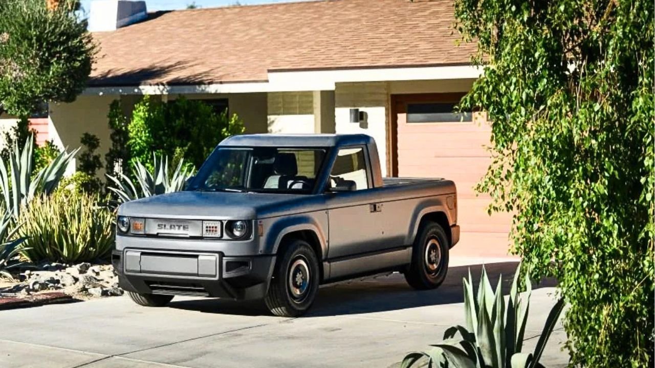 slate electric pickup truck